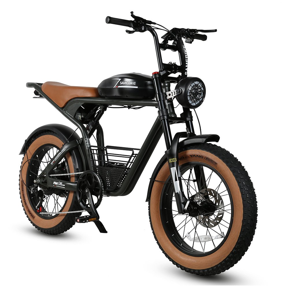 2024 China factory wholesale SAMEBIKE M20 20 inch portable battery 48V16AH long range 1200w power mountain cruise road e bike