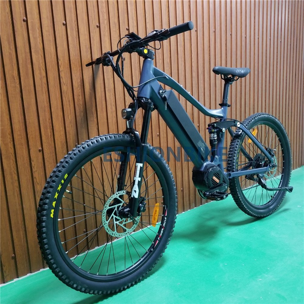 ELECTRIC BAFANG ULTRA M620 MID DRIVE FULL SUSPENSION ELECTRIC MOUNTAIN BIKE 1000W