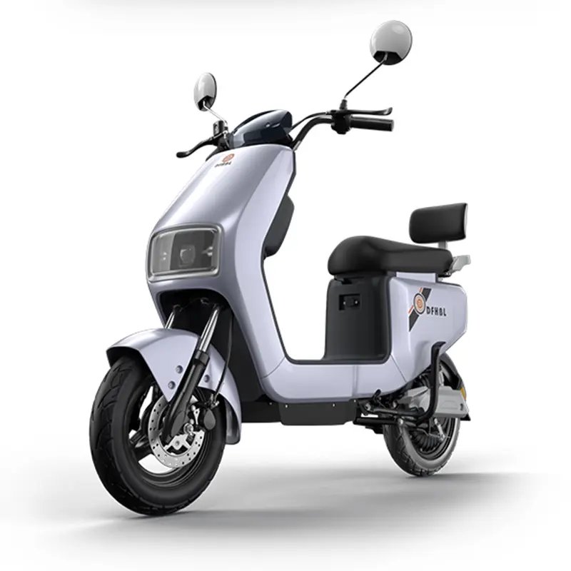 The latest multi-color two-wheeled electric motorcycle includes reflectors with high safety features