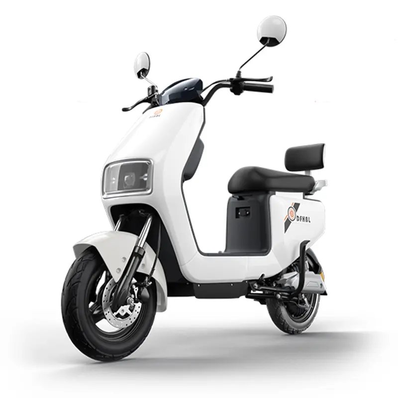 The latest multi-color two-wheeled electric motorcycle includes reflectors with high safety features