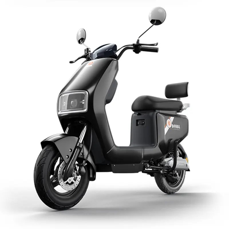The latest multi-color two-wheeled electric motorcycle includes reflectors with high safety features