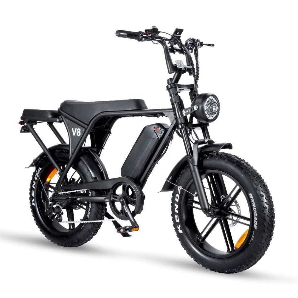 OUXI V8 25km 50km alarm elektrische German warehouse motor bike 250W high speed Mountain e-bike motorcycle super fatbike 73