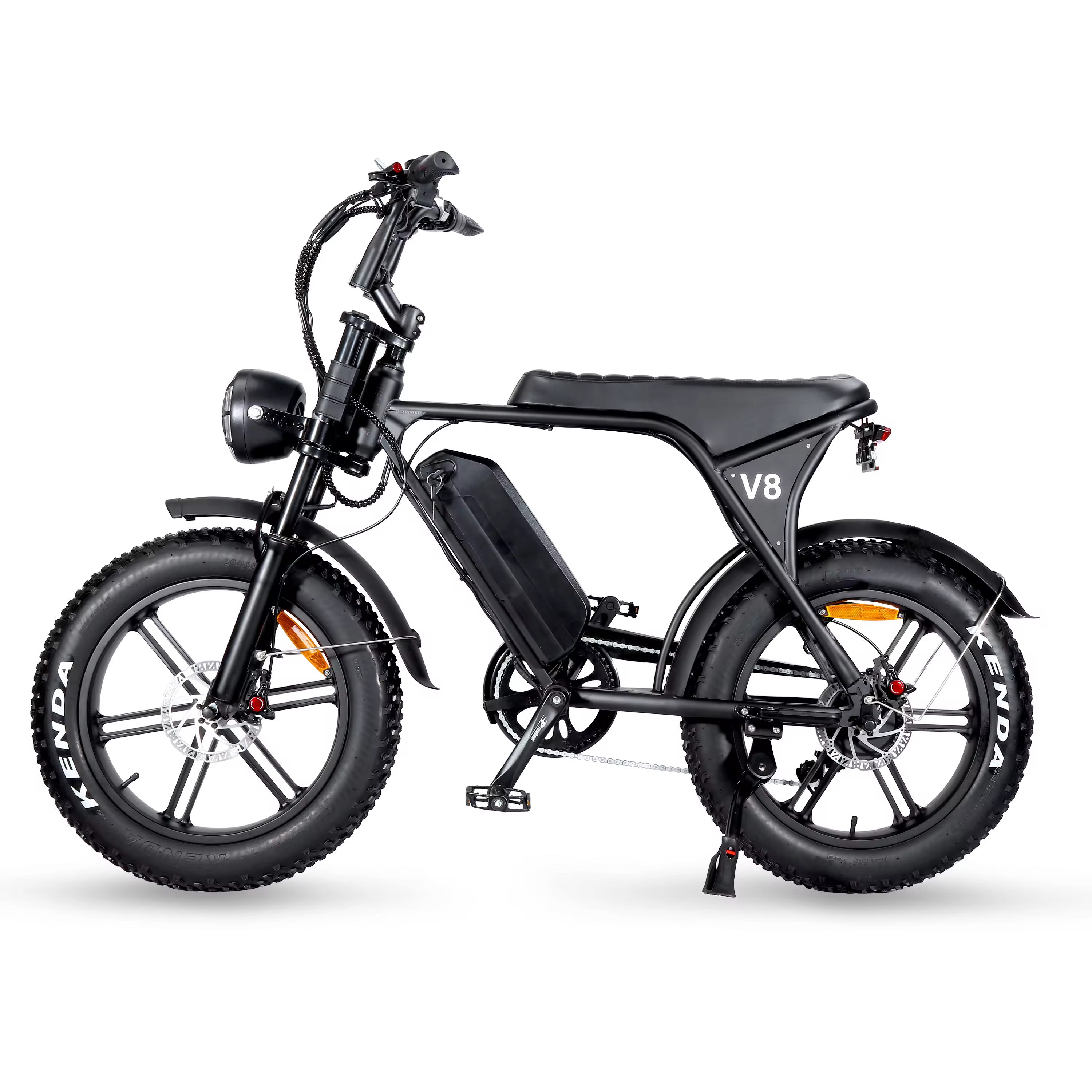 OUXI V8 25km 50km alarm elektrische German warehouse motor bike 250W high speed Mountain e-bike motorcycle super fatbike 73