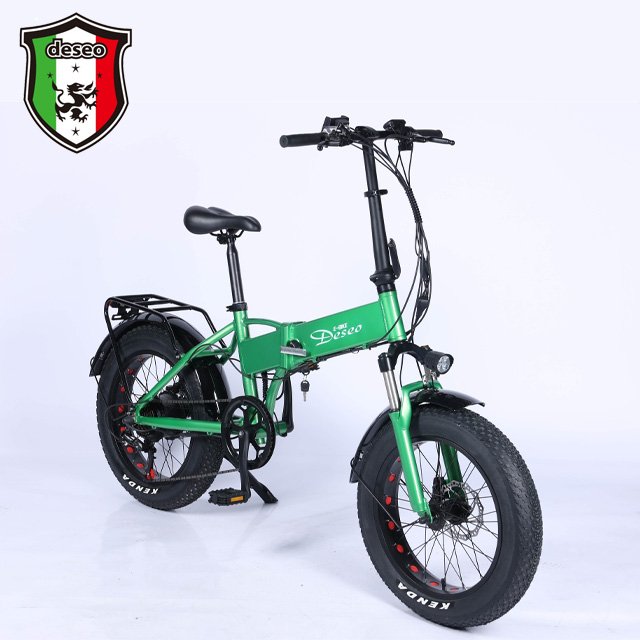 Folding Lithium Battery Snow Bike Tianjin Bicycle Aluminum Alloy China 350W 48V 20 Inch - 7 Speed Electric Bike