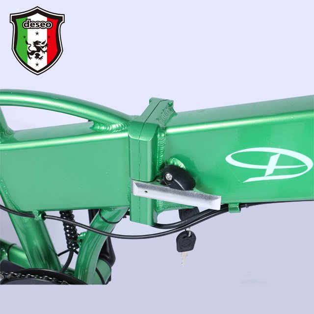 Folding Lithium Battery Snow Bike Tianjin Bicycle Aluminum Alloy China 350W 48V 20 Inch - 7 Speed Electric Bike
