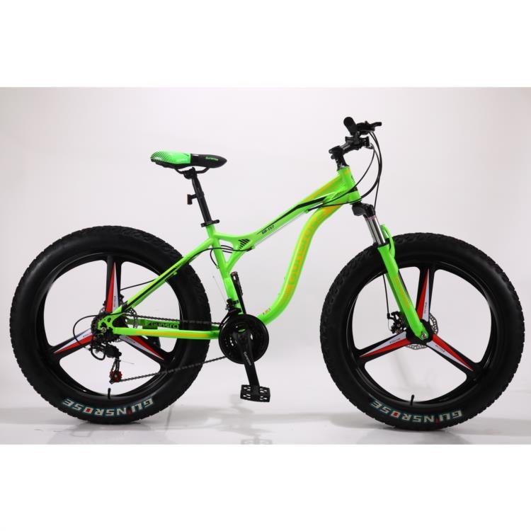 Top-Level 26 Inch Fat Tire Full Shockproof Frame Snow Bike Mtb Bicycle Chinese OEM Manufactory Aluminum Steel Fork Disc Brake