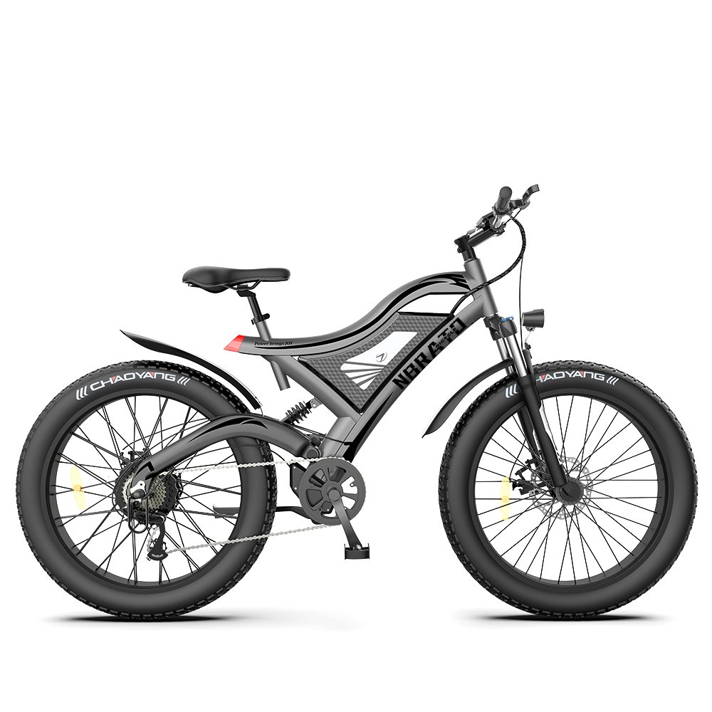 US CA Stock Fat Tire Mountain Electric Bike With 48v 750 Rear Motor Electric Bike