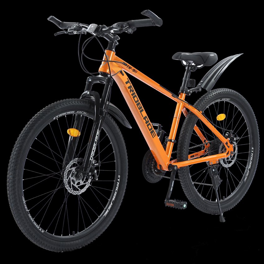 26 Inch Mountain Bike Steel Fork Adult Mountain Bike 21 Speed Bicycle For Men