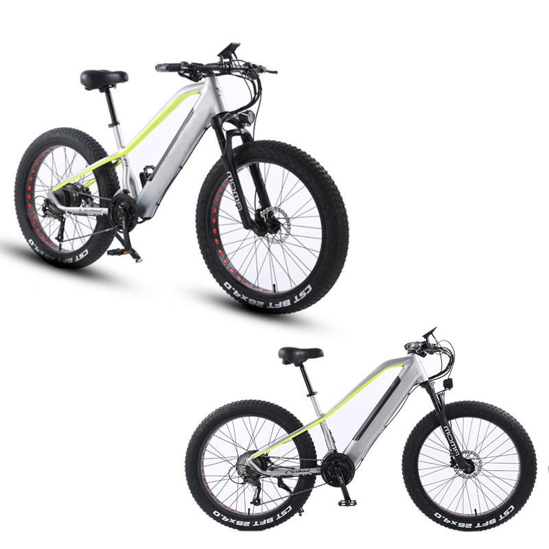 Manufacturer Customized 48v Fully Suspended Electric Mountain Bike with Fat Tires Electronic Smart Type and Disc Brake