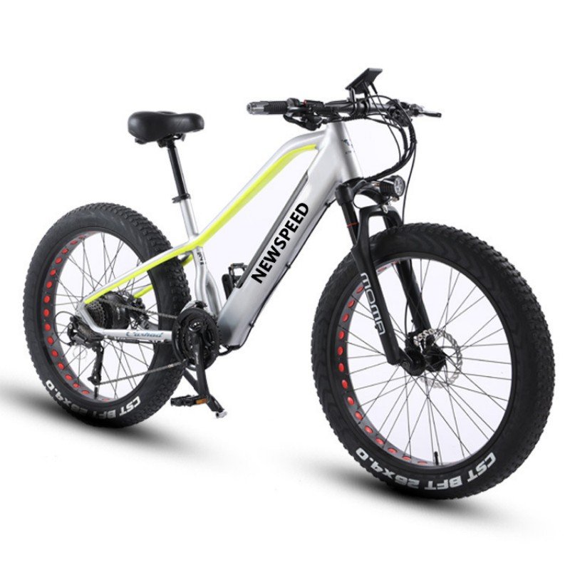 Manufacturer Customized 48v Fully Suspended Electric Mountain Bike with Fat Tires Electronic Smart Type and Disc Brake