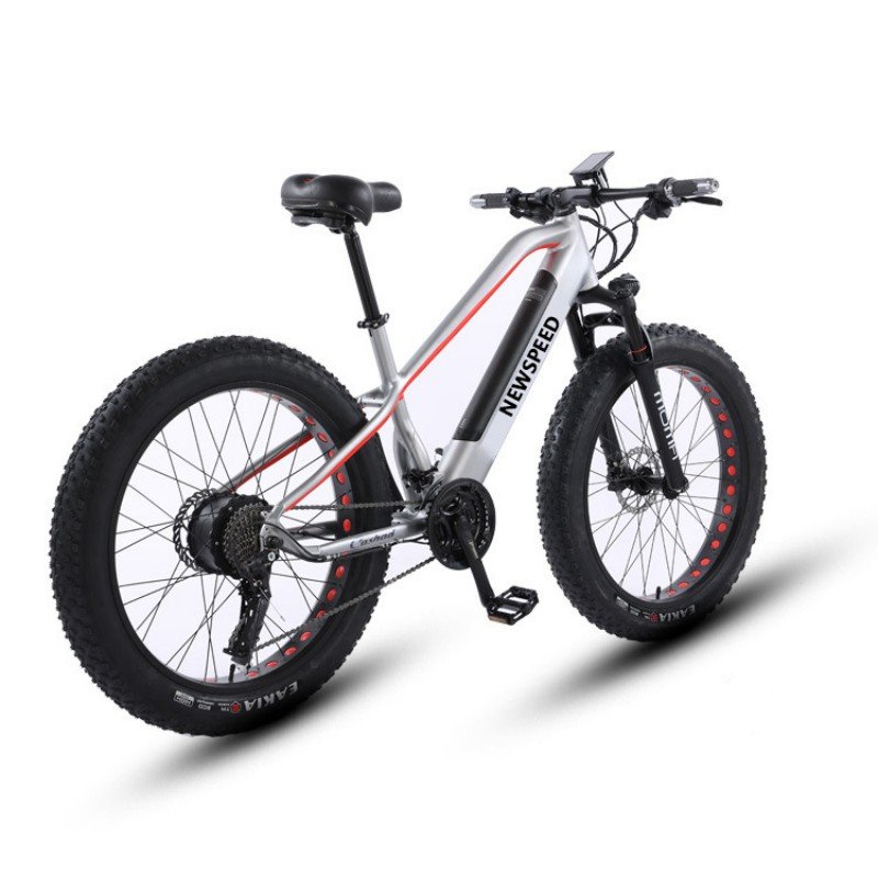 Manufacturer Customized 48v Fully Suspended Electric Mountain Bike with Fat Tires Electronic Smart Type and Disc Brake