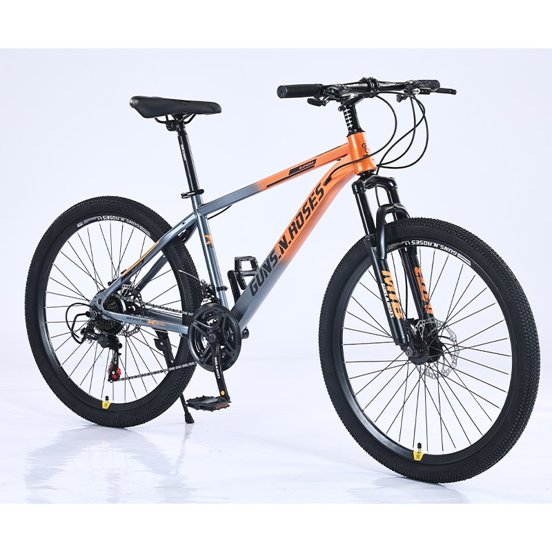 MTB 26inch Mountain Bike High Carbon Steel Frame bicicleta de montaa 21Speed Disc Brake Mountain Bike for Men and Women