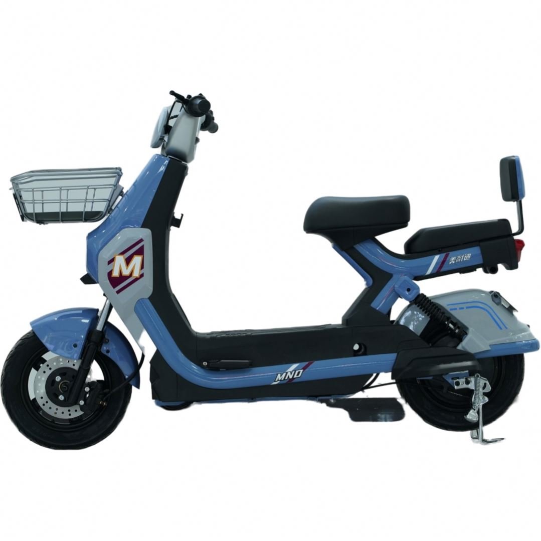Factory Wholesale CKD 48V Electric Bicycle 14*2.5inch Vacuum Tyre Single Speed Scooter Steel City Electric Bike Central Motor