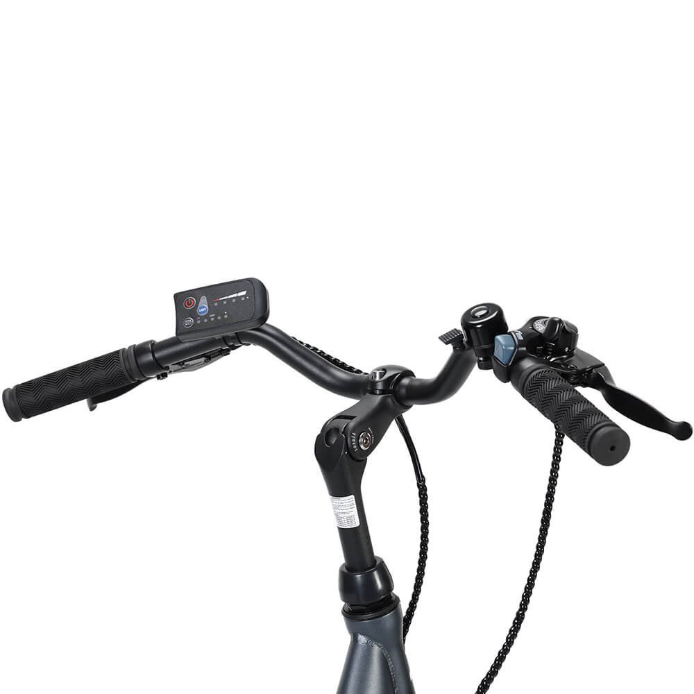 Electric City Bike 250W 15.6Ah 45Nm Torque 5 Assist Levels 7-Speed Shimano Gear Touroll B1 with powerful motor
