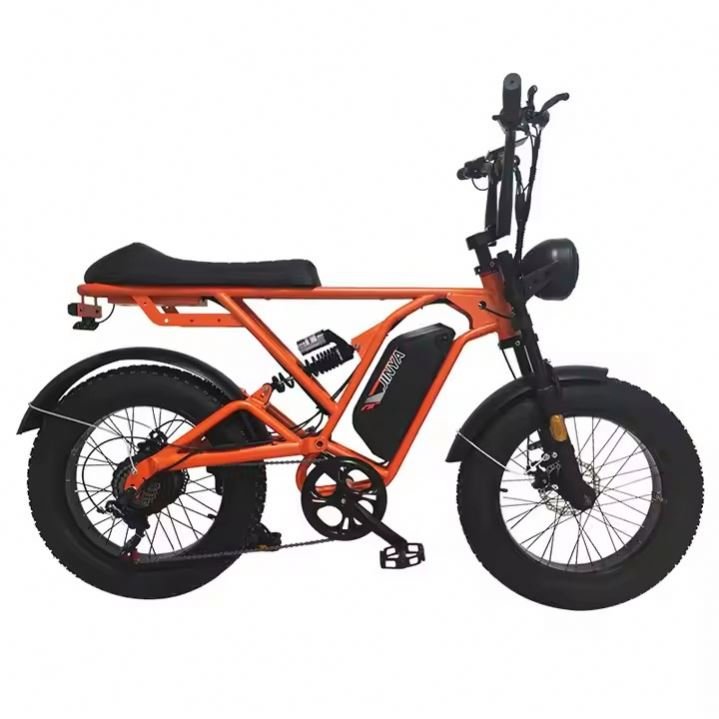 China Wholesale 48v 20 Inch Fat Tire City Electric Bicycle 7 Speed Mountain E Bike For Adults electric hybrid bike