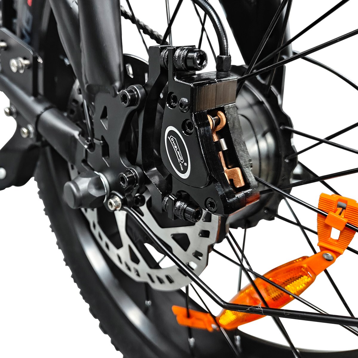 T3RPO 7 Speed Gears 20 Inch Ebike 500W 48V /12.5Ah Off-road Adult Electric Bike Mountain Snow Fat Tire Electric Bicycle