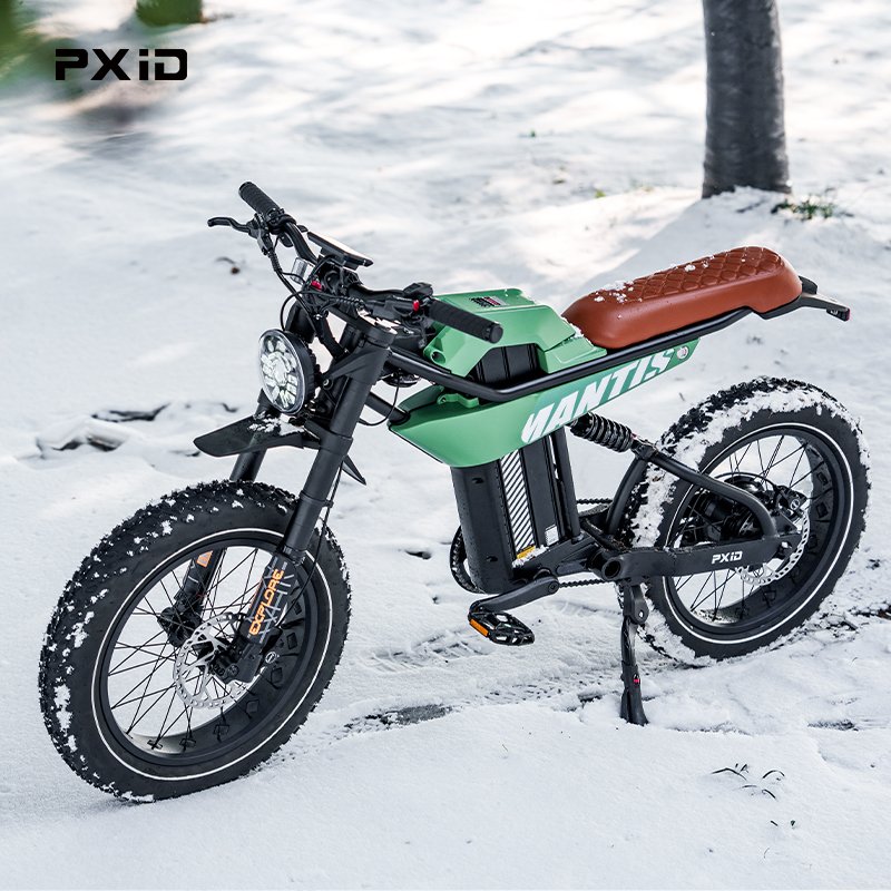 Wholesale PXID MANTIS P6 20 inch best fatbike 750w 1200w electric mountain bike full suspension e bicycle mtb