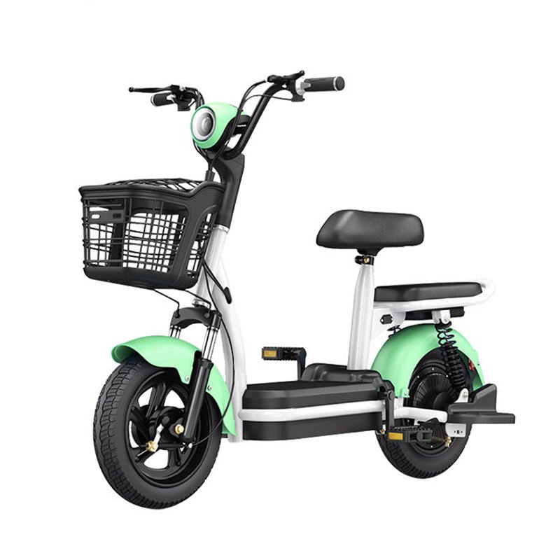 Hot Selling 350W Electric City Bike High Speed 48V 2-Wheel Scooter Long Range Aluminum Alloy Frame Steel Features 60km Brushless