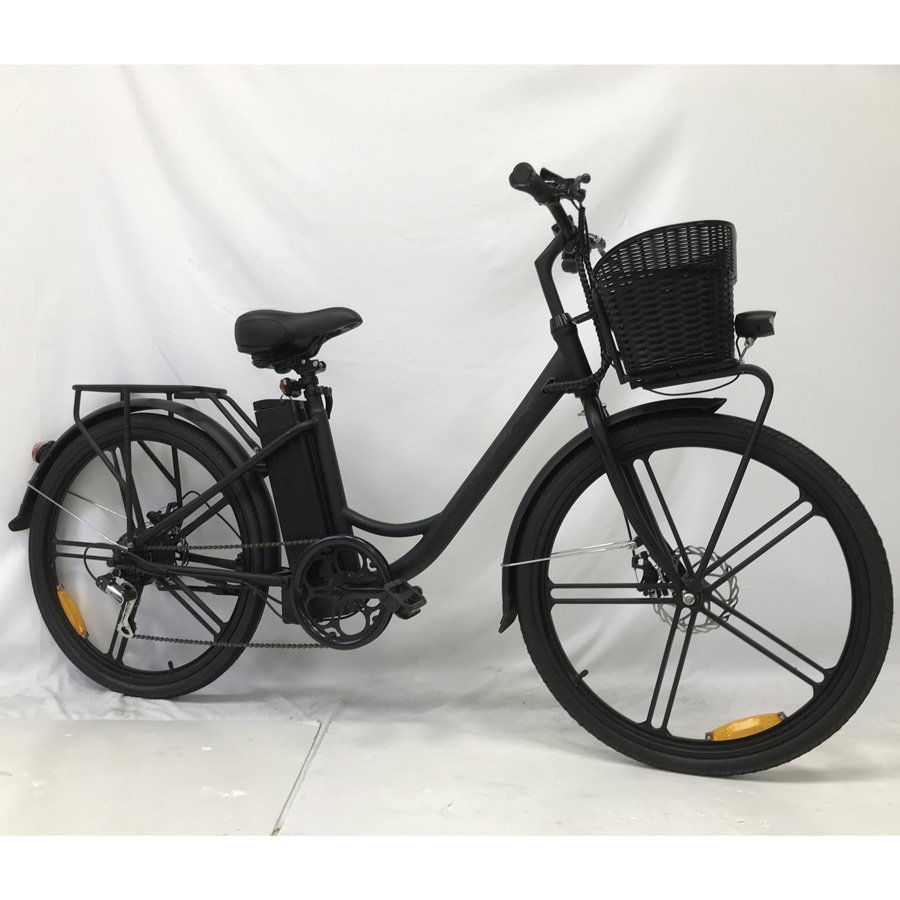 City leisure 26 inch Classical women electric bike with Long range and Low consumption 60km