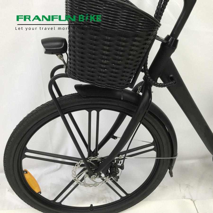 City leisure 26 inch Classical women electric bike with Long range and Low consumption 60km