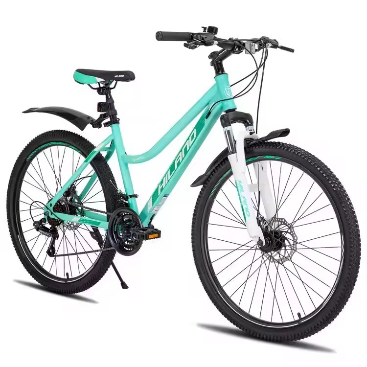 JOYKIE HILAND us warehouse stock disc brake mountain bike 26 inch women 21 speed mtb mountain bicycle bike