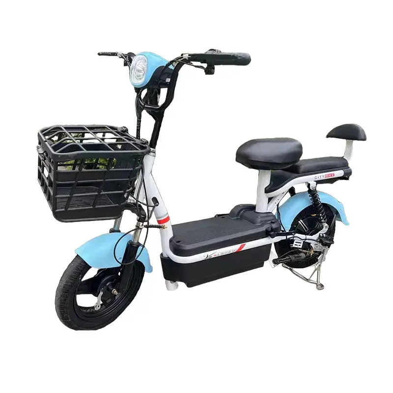 Popular 48v 12ah battery capacity urban leisure electric bicycle