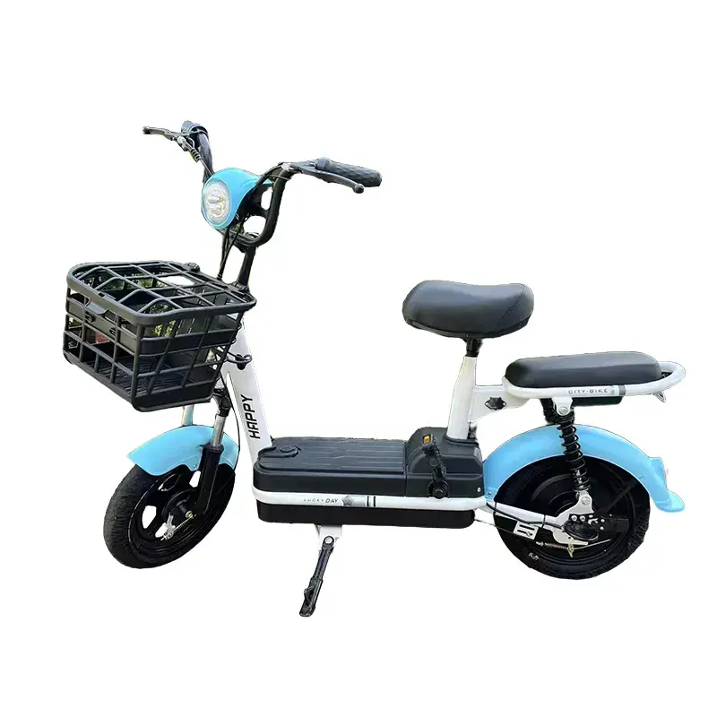 Popular 48v 12ah battery capacity urban leisure electric bicycle