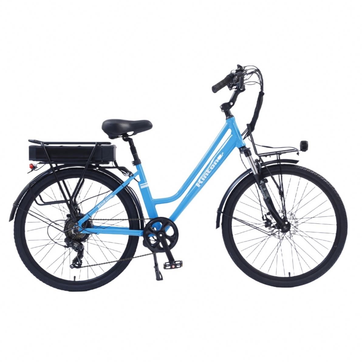 Wholesale 250W 48V Vintage City Electricn bicycle 26 Inch E-Bike Electric Bike Scooter With Seat and basket