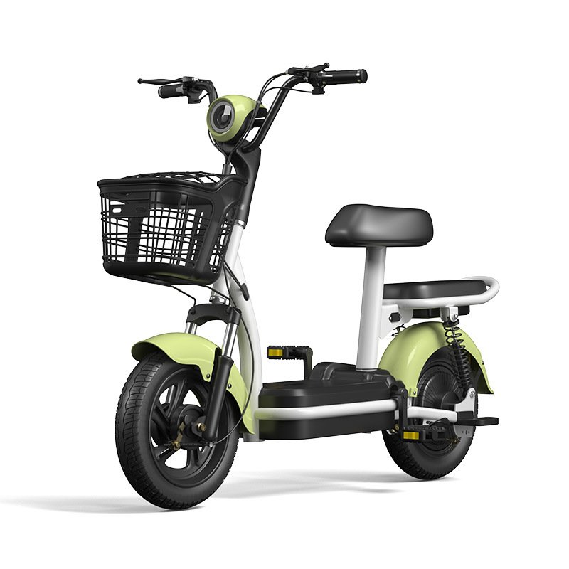 48V 350W step thru bicycle step through electric moped scooter adult electric city bike
