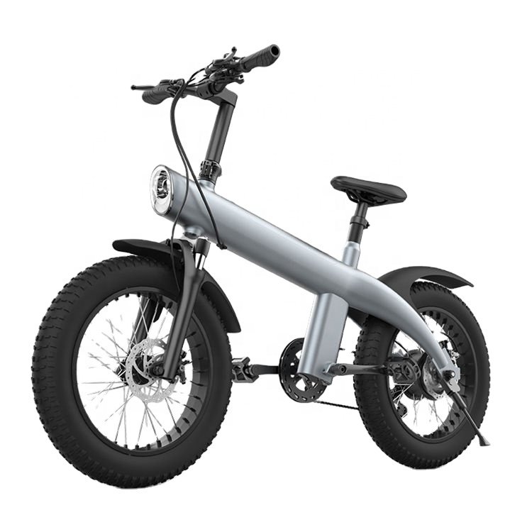 Smart Electronic New Version Fat Tire Mountain Off-Road Folding Electric Mountain Bike Ebike with Lithium Battery Power Supply