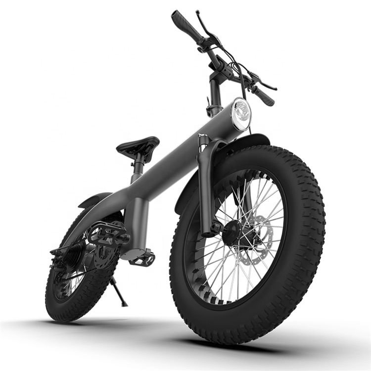Smart Electronic New Version Fat Tire Mountain Off-Road Folding Electric Mountain Bike Ebike with Lithium Battery Power Supply