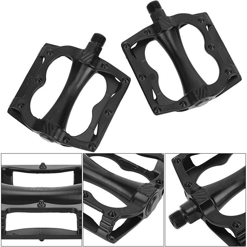 High-Strength Bicycle Parts Durable Road Bike Pedal Aluminum Alloy Riding Pedal High-Strength Mountain Bike non-slip durable