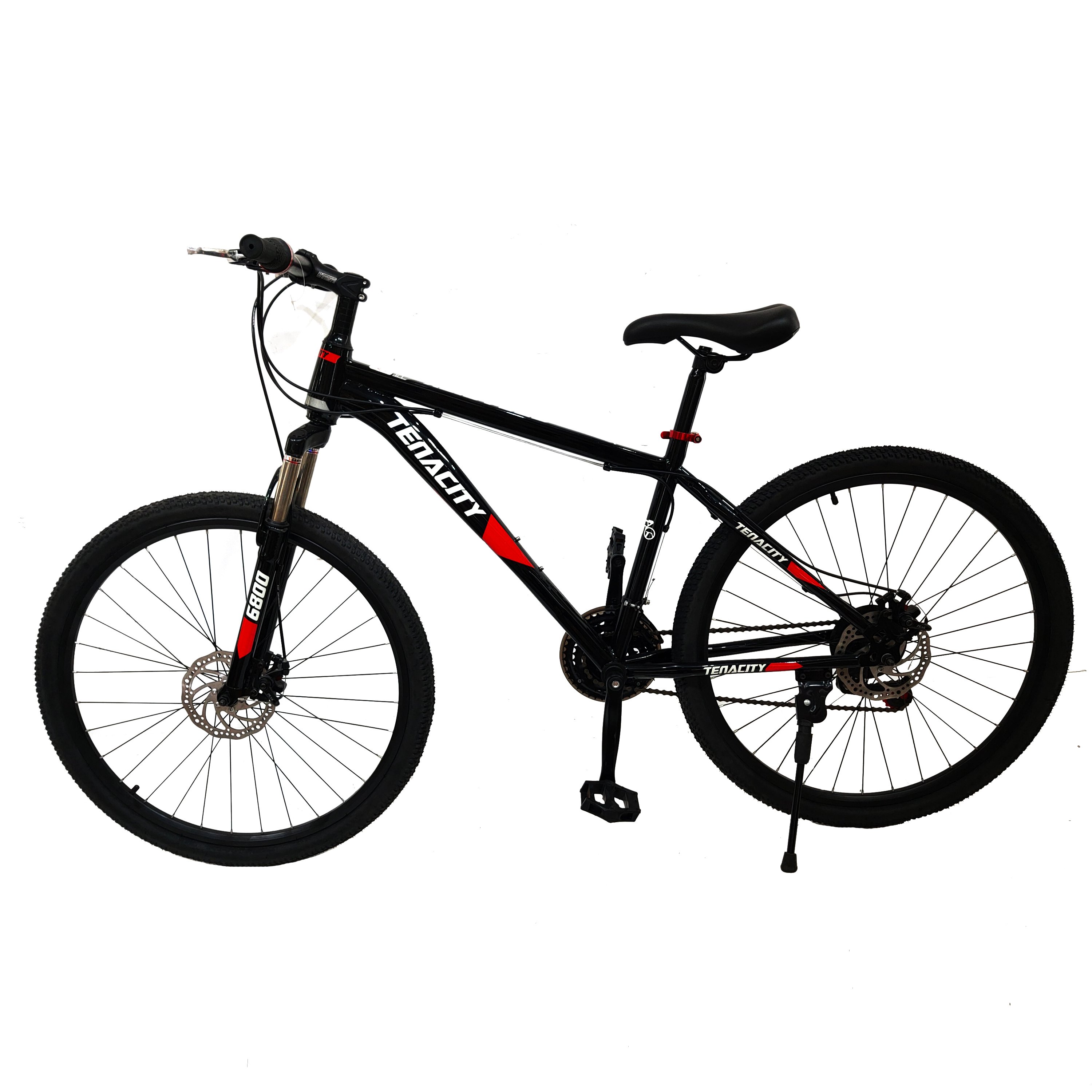High Quality 21 Speed MTB Mountain Bikes Aluminum alloy Bike with Disc Brake Steel Fork Bead Pedal