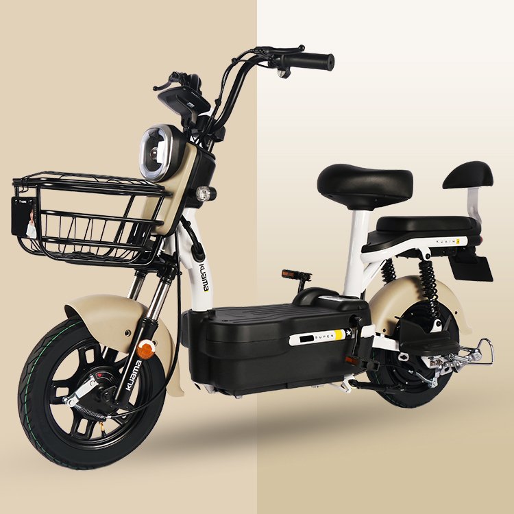 Fashion Vacuum tire 48V 12ah 20ah 350W 500W lead acid battery electric scooter Electric City Bike for adult