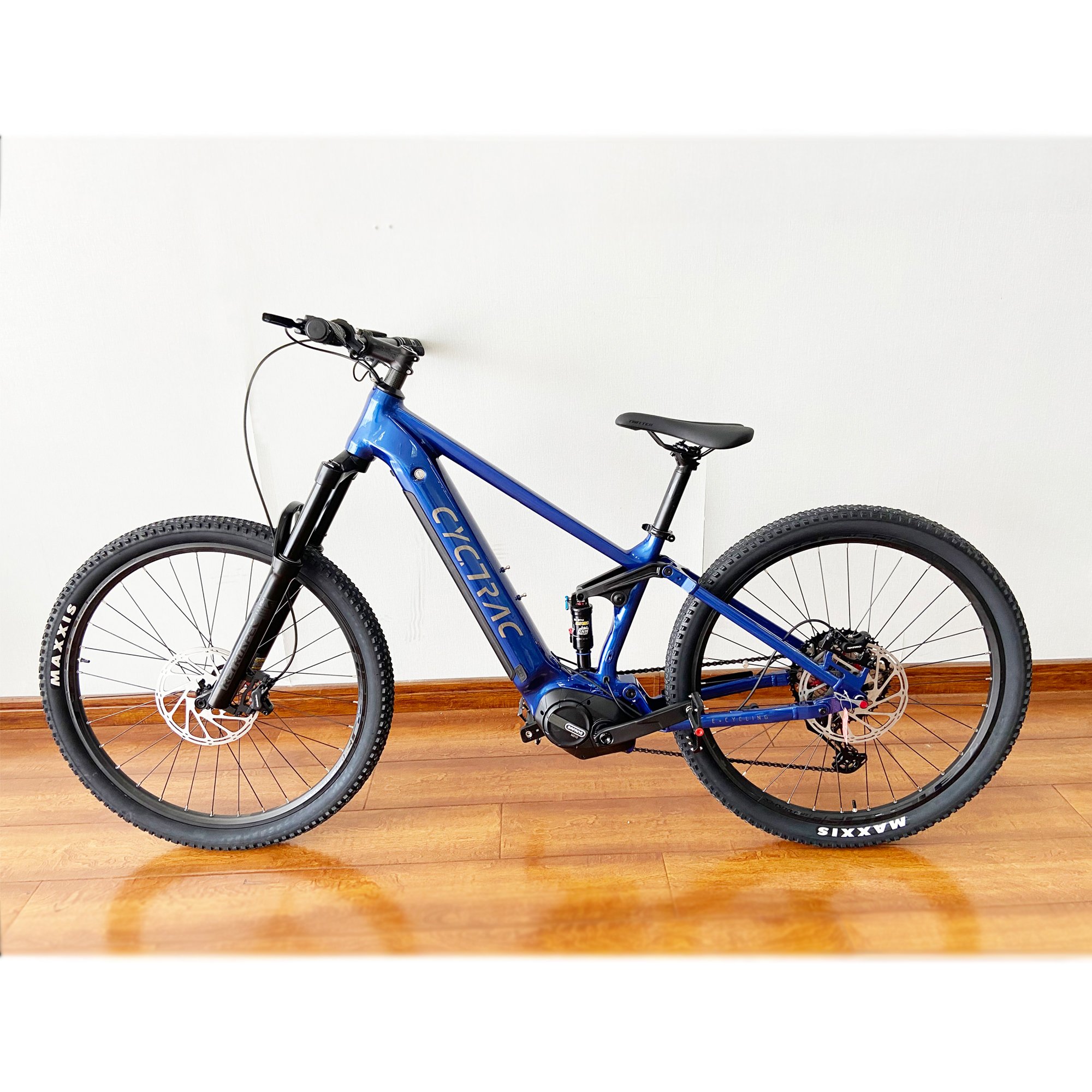 Electric Mountain Bike Bicycle electric ebike emtb with Full suspension central motor 29 inch