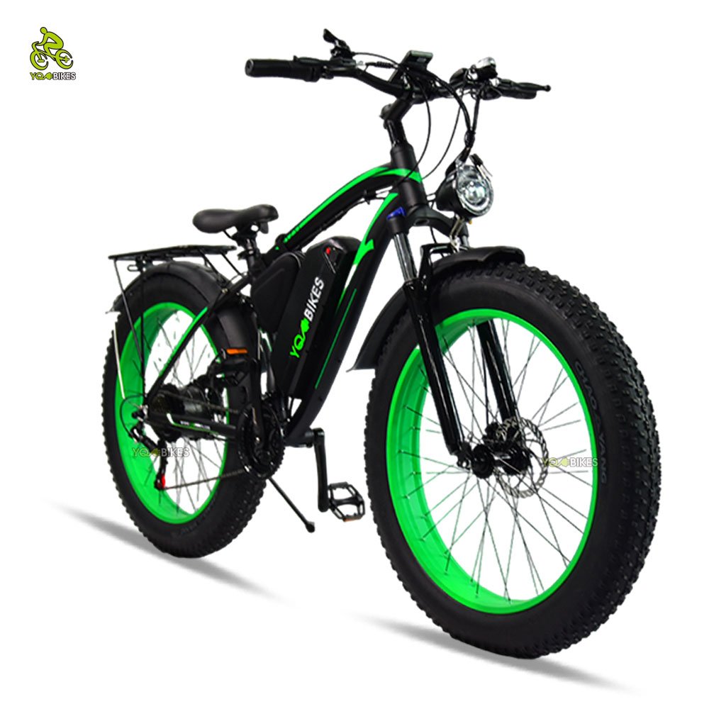 Warehouse Stock U08 Off Road Electric Bike Dual Motor 2000w 26inch Fat Tire E-bike Electric Bicycle 21 Speed EU USA Adult