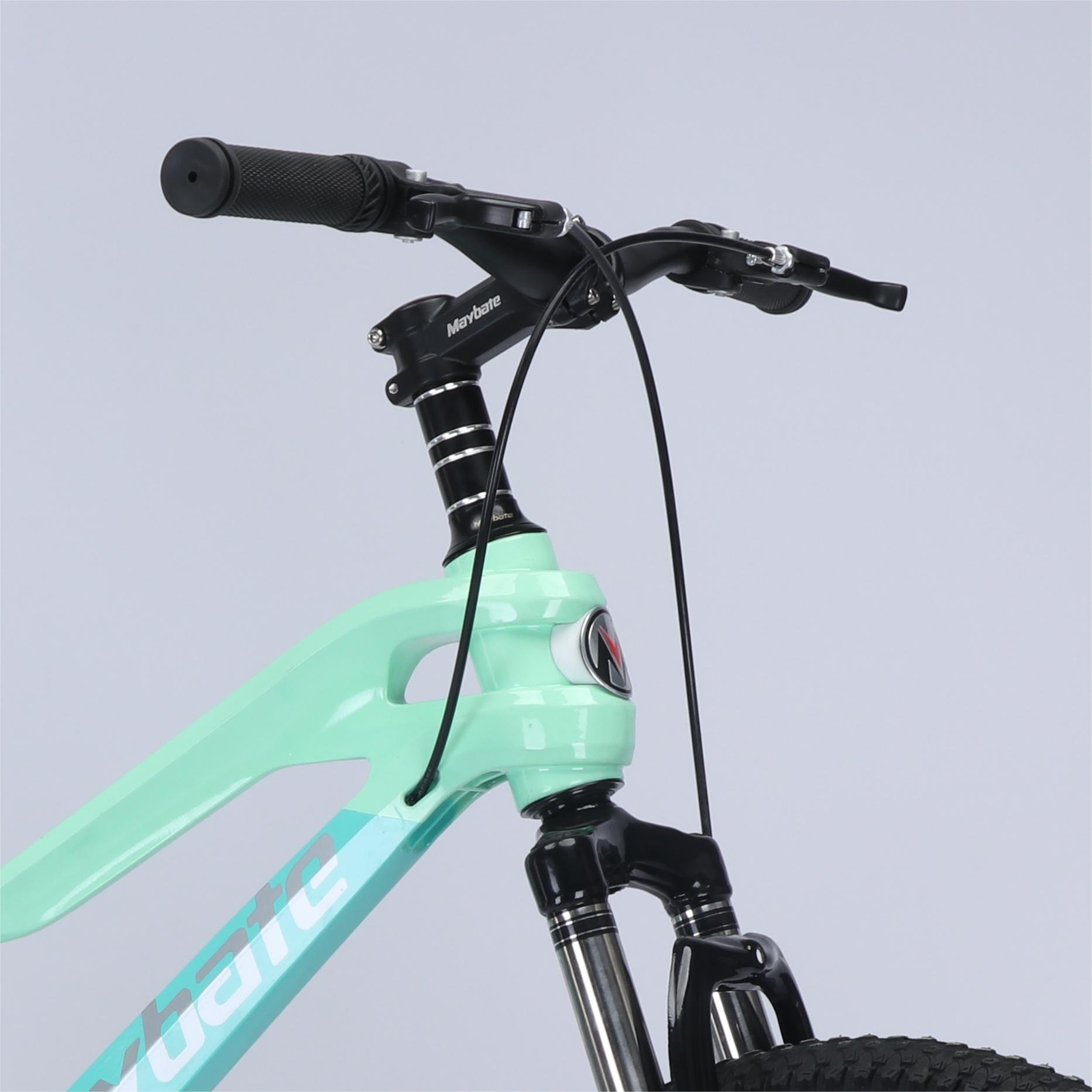 MENGHUAN Manufacturer Direct Single Speed Mountain Bike with Steel Fork Disc Brake Ordinary Pedal Folding Feature