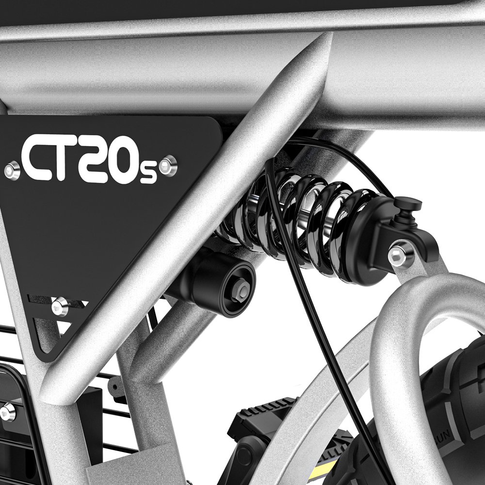Coswheel ebike ct20s 1000w 1500w Powerful Motor 48v 60v 27.5Ah Long Range Off Road Mountain E-bike Fat Tire Electric bicycle