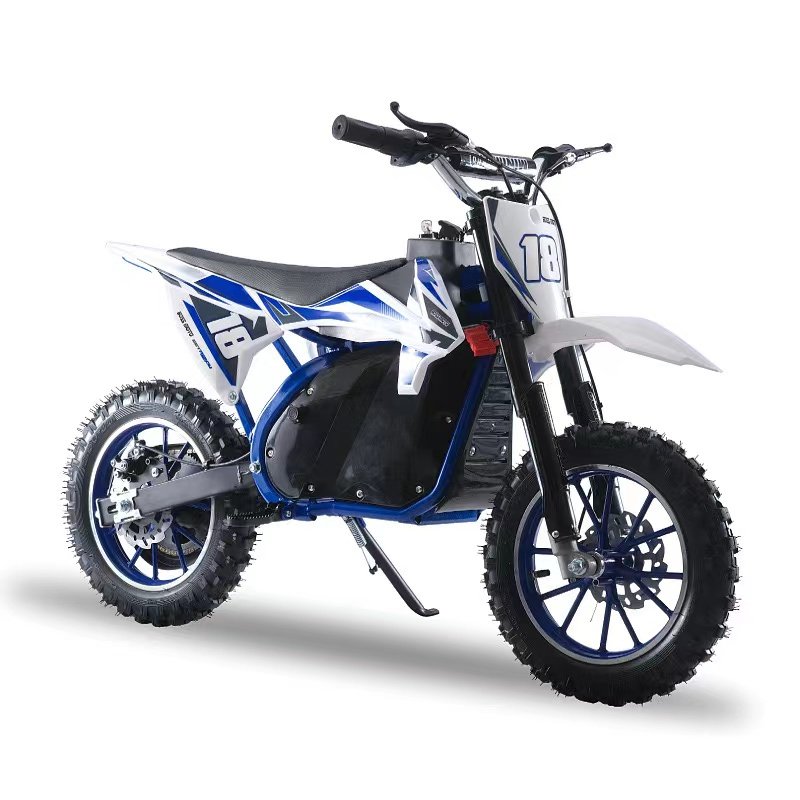 Mini Electric 500W 36V Off-Road Motorcycles for Adults 2000W Power Brushless Motor with 48V Lithium Battery Touring Dirt Bike