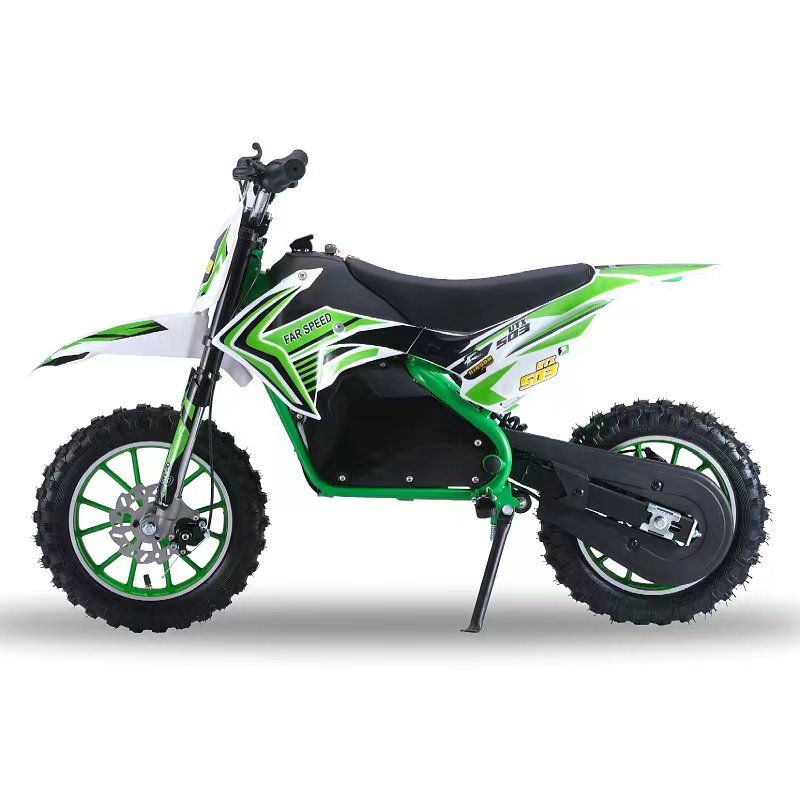 Mini Electric 500W 36V Off-Road Motorcycles for Adults 2000W Power Brushless Motor with 48V Lithium Battery Touring Dirt Bike