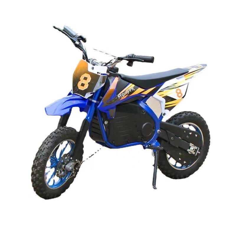 Mini Electric 500W 36V Off-Road Motorcycles for Adults 2000W Power Brushless Motor with 48V Lithium Battery Touring Dirt Bike