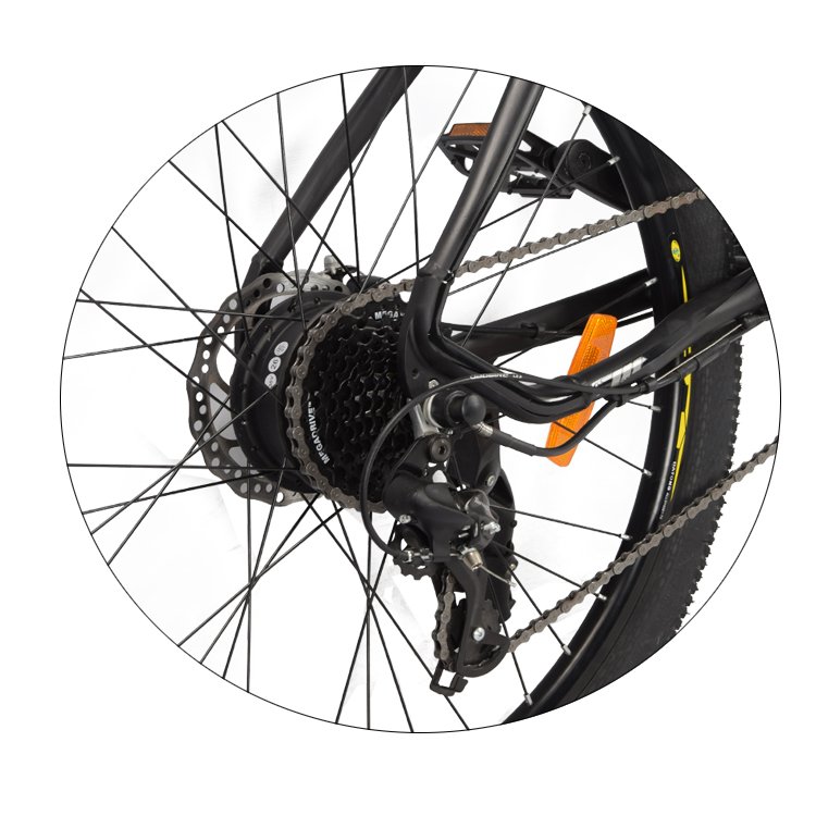 Hot Sale 250W High Speed Rear Motor E Bikes Electric Bike Mountain Alloy Frame
