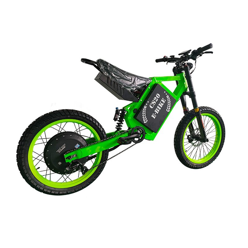 2024 new CS20 72V 12000W Electric mountain bike aluminum frame stealth bomber electric bike