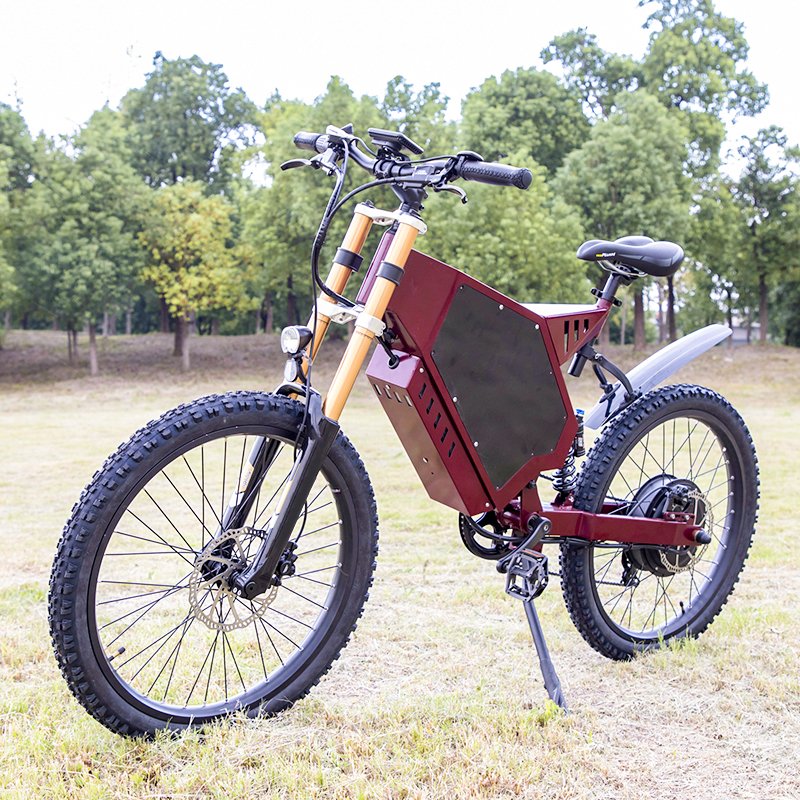 72V 5000w Full suspension mountain 72v electric dirt bike for sale Bomber 2024 Ebike