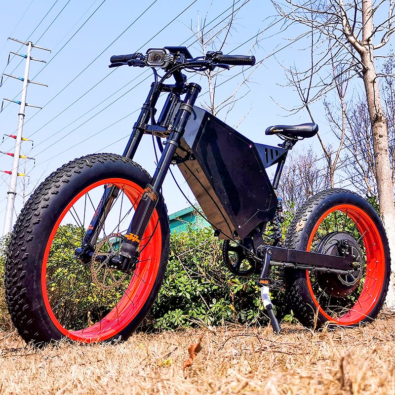 72V 5000w Full suspension mountain 72v electric dirt bike for sale Bomber 2024 Ebike