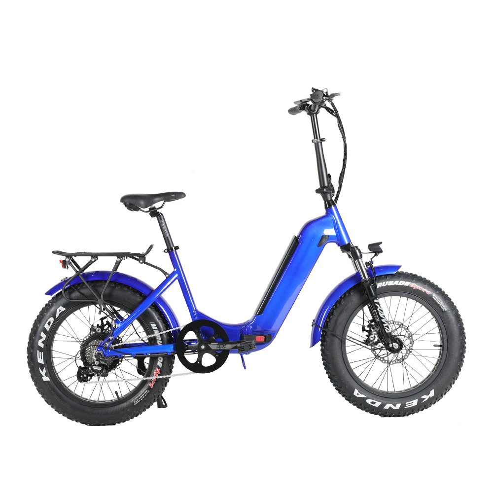 new developed 500w/750w fat tire folding electric city bike with hidden battery