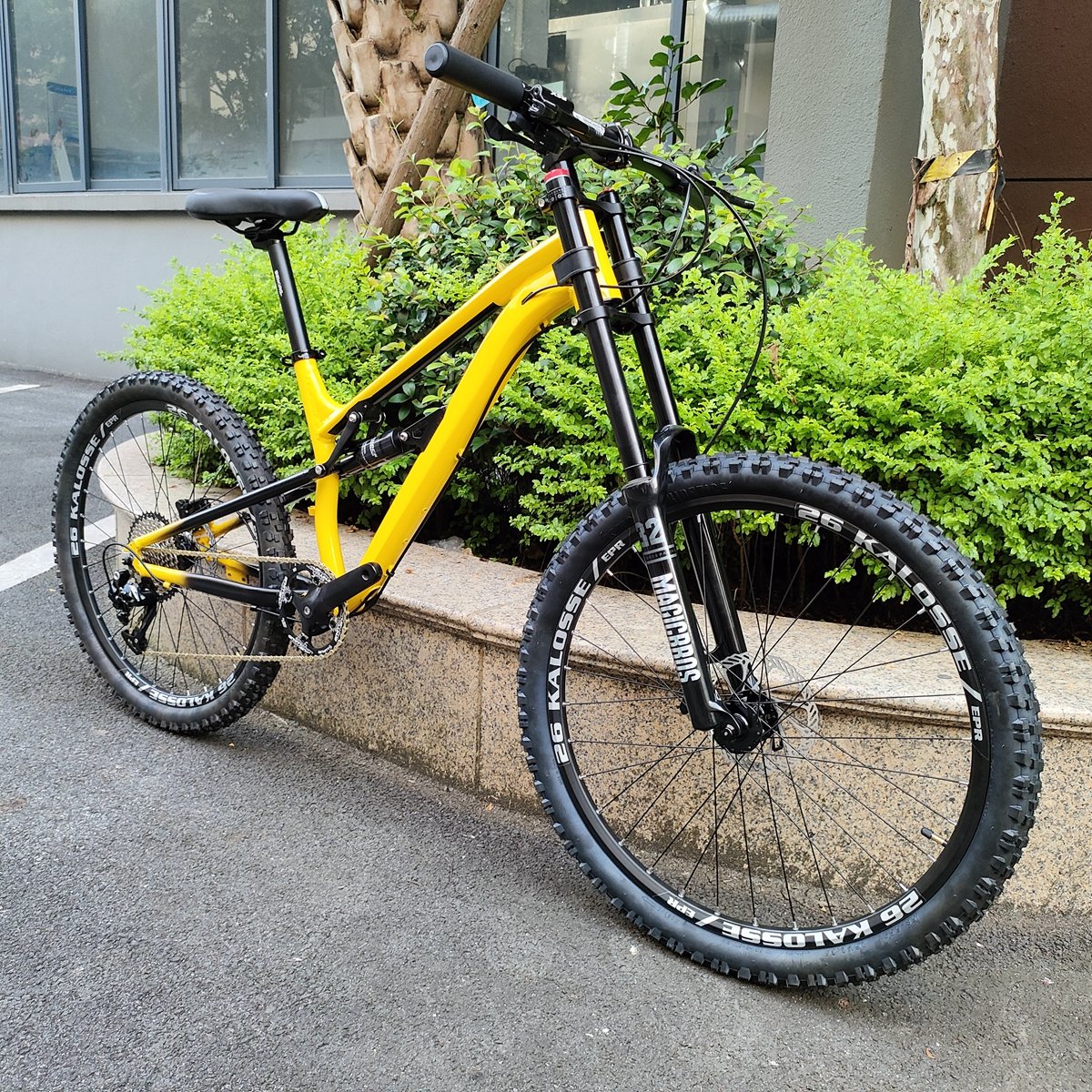 Adults Soft-Tail Frame 11 Speed Bike Air Front Fork Mountain Bicycle Hydraulic Brakes Mountain Bicycle Bike