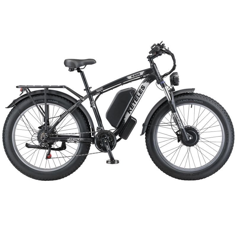 Drop Shipping EU US Warehouse KETELES 26" inch E-Bike 2000W Motor 23AH Battery K800 Electric Bikes Fat Tire Electric Bicycle