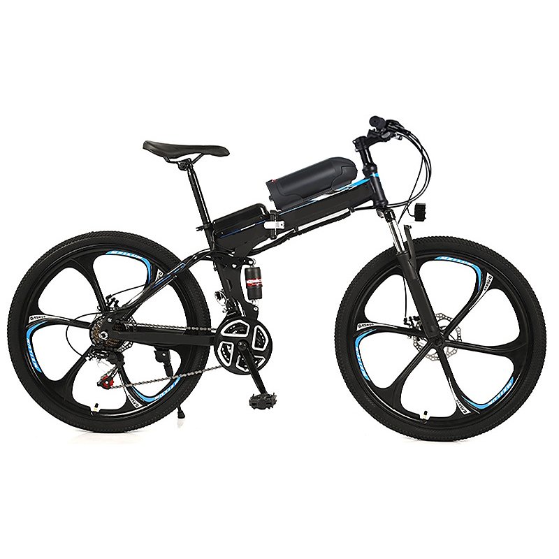350W 36V electric folding mountain bike kit with battery manufacturers in china 21speed ebike for adult