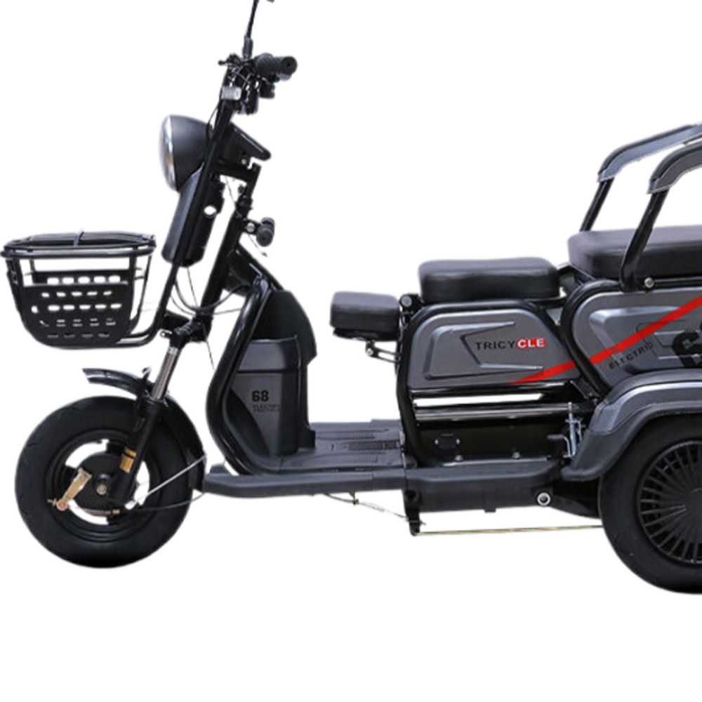 Adults and Elderly Mobility Three-Wheeled Electric Vehicle Middle-Aged Lead Acid Battery Electric Tricycle Electric City Bike